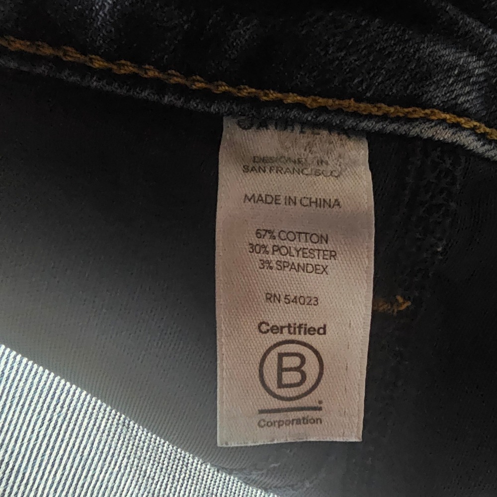 Athleta Sculptek Skinny Jeans Medium Wash Denim Womens Size 12 - Picture 10 of 13